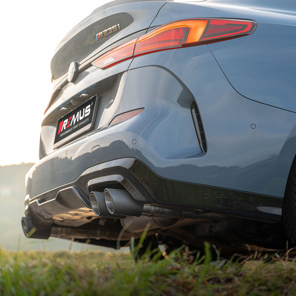 REMUS Performance Exhaust System Exhaust RACING Axle-back BMW 235i xDrive, Type F44 Gran Coupé, NO EC TYPE APPROVAL - MODE Auto Concepts
