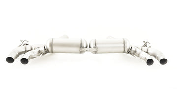 REMUS Performance Exhaust System Exhaust RACING cat-back-system BMW M5 L/R, stainless steel, with integrated valves and non-resonated cat-back front section, NO (EC-) APPROVAL - MODE Auto Concepts