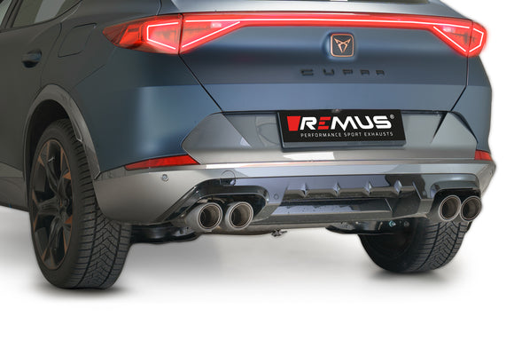 REMUS Performance Exhaust System Exhaust System CUPRA Formentor VZx, 4Drive, SPORT Axle-back style, incl. (EEC-) approval - MODE Auto Concepts