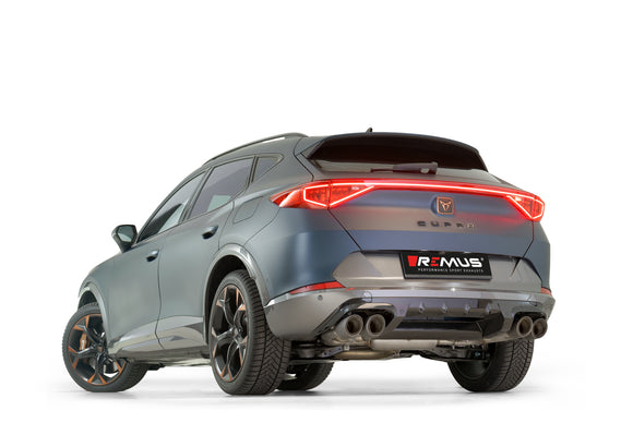 REMUS Performance Exhaust System Exhaust System CUPRA Formentor VZx, 4Drive, SPORT Axle-back style, incl. (EEC-) approval - MODE Auto Concepts