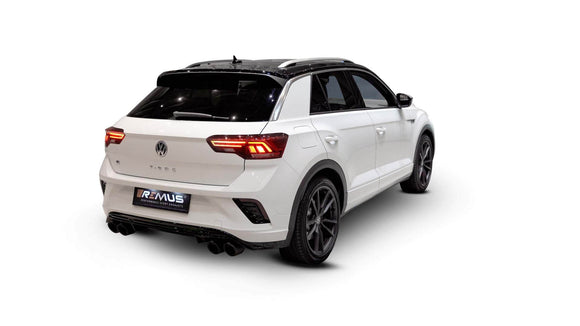 REMUS Performance Exhaust System Exhaust T-Roc R SPORT GPF-Back-System incl. (EC-) approval - MODE Auto Concepts