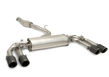 REMUS Performance Exhaust System GPF-Back sport exhaust centered (absorpion principle) for L/R system, EC approval - MODE Auto Concepts