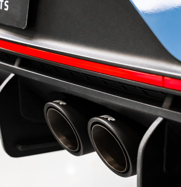 REMUS Performance Exhaust System Hyundai i20 N Performance, Racing Axle-Back exhaust centered (absorption principle), right side - MODE Auto Concepts