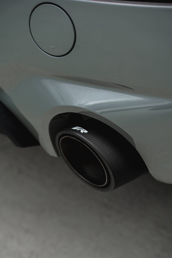 REMUS Performance Exhaust System RACING axle back sport exhaust centered for L/R system for the MINI JCW (selectable tail pipes), no EC approval - MODE Auto Concepts