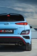 REMUS Performance Exhaust System RACING Cat-back exhaust system L/R dual for Hyundai Kona N, NO (EC-) approval - MODE Auto Concepts