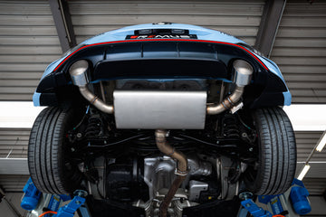 REMUS Performance Exhaust System RACING Cat-back exhaust system L/R dual for Hyundai Kona N, NO (EC-) approval - MODE Auto Concepts