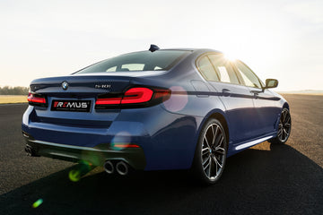 REMUS Performance Exhaust System RACING Cat-back-system L/R for BMW 5 Series G30 (G5L) Sedan / G31 Touring, NO (EC-) approval - MODE Auto Concepts