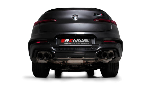 REMUS Performance Exhaust System RACING cat-back-system L/R: RACING sport exhaust, with 2 integrated valves, NO (EEC-) APPROVAL - MODE Auto Concepts