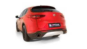 REMUS Performance Exhaust System RACING exhaust system for Alfa Romeo Stelvio Q4 cat-back resonated - MODE Auto Concepts