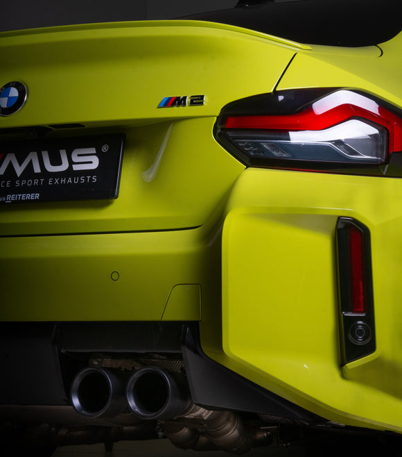 REMUS Performance Exhaust System RACING GPF-Back exhaust system BMW M2 G87 (with selectable tail pipes), NO EC type approval - MODE Auto Concepts