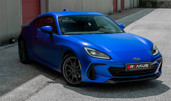 REMUS Performance Exhaust System Racing GPF-back sport exhaust system (absorption principle with tail pipe set) for Subaru BRZ, NO EC approval - MODE Auto Concepts