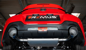 REMUS Performance Exhaust System Racing GPF-back sport exhaust system (absorption principle with tail pipe set) for Toyota GR86, NO EC approval - MODE Auto Concepts
