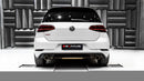 REMUS Performance Exhaust System RACING GPF-back-system dual L/R, for original rear skirt: Non resonated dual RACING system with connection tube and resonated GPF-back front section, Original tube Ø 65 mm - REMUS tube Ø 70 mm, NO (EEC-) APPROVAL - MODE Auto Concepts