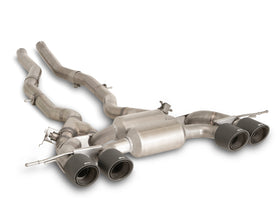 REMUS Performance Exhaust System RACING Secondary Cat-Back System, Titanium Sport Exhaust BMW M3 & M4 Competition, NO (EEC-) APPROVAL - MODE Auto Concepts