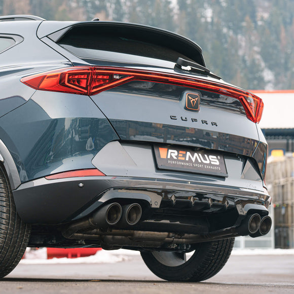 REMUS Performance Exhaust System RACING Sport exhaust centered (absorption principle) for L/R system, NO (EC-) approval - MODE Auto Concepts