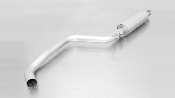 REMUS Performance Exhaust System Resonated GPF-back front section, replaces original front silencer, (EEC-) approval - MODE Auto Concepts