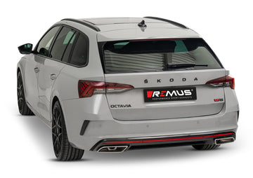 REMUS Performance Exhaust System Skoda Octavia RS IV - GPF/Cat-Back RACING Exhaust System, incl. NO (EC-) approval - MODE Auto Concepts