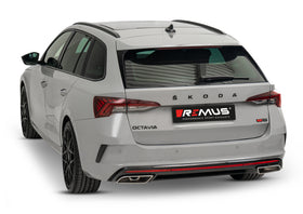 REMUS Performance Exhaust System Skoda Octavia RS IV - GPF/Cat-Back SPORTS Exhaust System, incl. (EC-) approval - MODE Auto Concepts