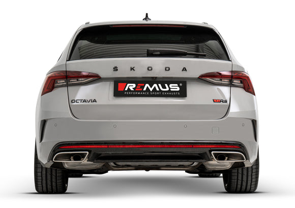 REMUS Performance Exhaust System Skoda Octavia RS IV - GPF/Cat-Back SPORTS Exhaust System, incl. (EC-) approval - MODE Auto Concepts