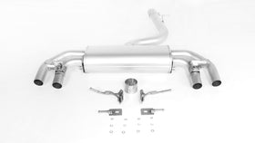 REMUS Performance Exhaust System VW Golf VII Facelift (7.5), R, 4-motion, SPORTS (resonated center) Cat-Back exhaust system, with 2 integrated valves (inc EC approval) - MODE Auto Concepts