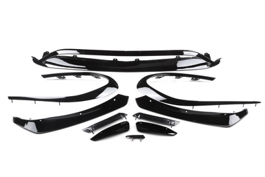 Zero Offset  AMG Style Front Canards / Lip for Mercedes A Class W176 16-18 - MODE Auto Concepts