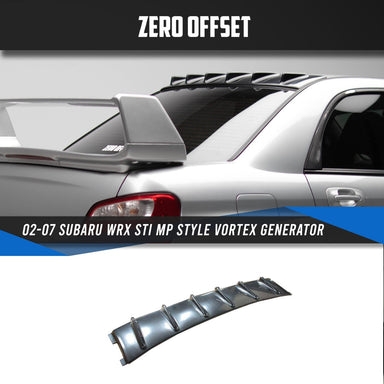Zero Offset  MP Style Vortex Generator for 02-07 Subaru WRX STI - MODE Auto Concepts