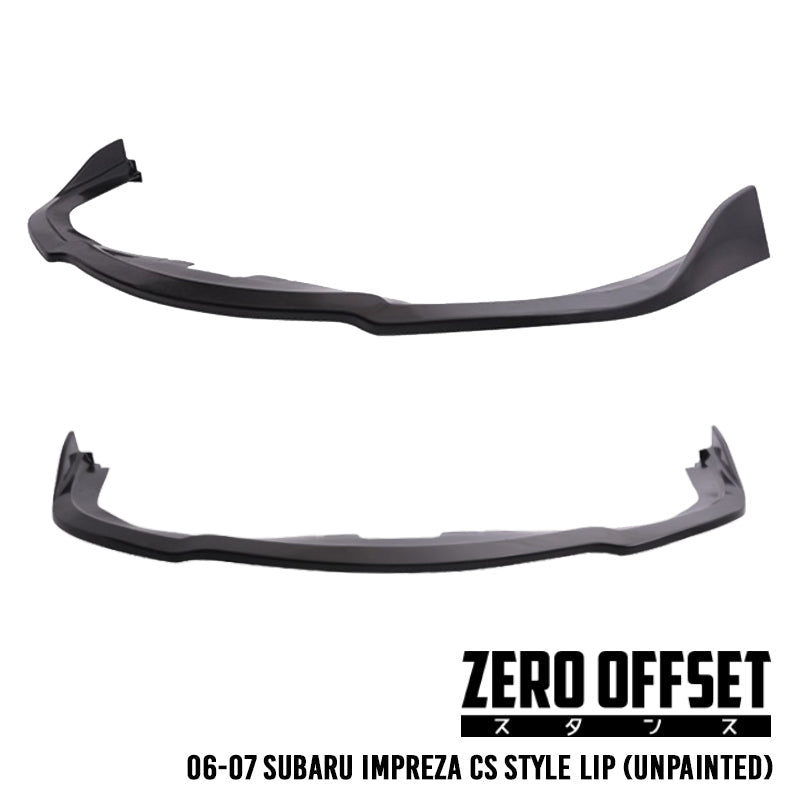 Zero Offset  CS Style Front Lip for 06-07 Subaru Impreza WRX/STI - MODE Auto Concepts