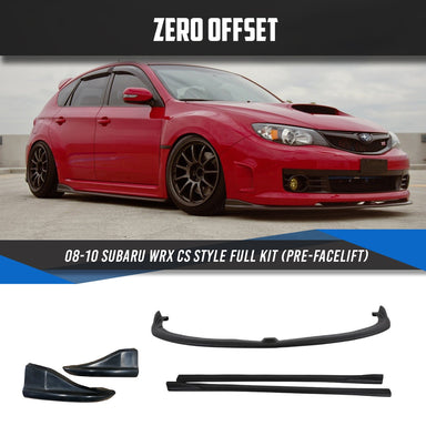 Zero Offset  CS Style Full Kit for 08-10 Subaru WRX STI (Pre-Facelift) - MODE Auto Concepts