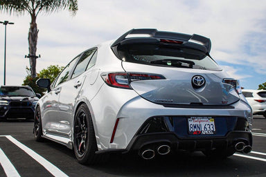 Zero Offset  Tom's Style Rear Diffuser for 18+ Toyota Corolla Hatch - MODE Auto Concepts