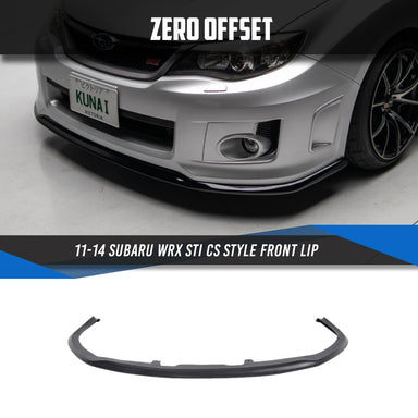 Zero Offset  CS Style Front Lip for 11-14 Subaru WRX STI - MODE Auto Concepts