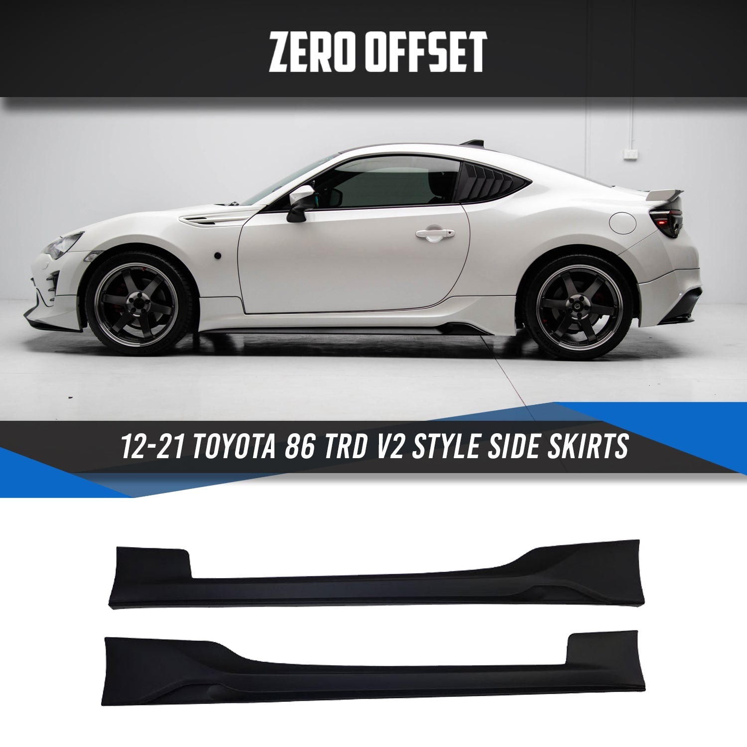 Zero Offset  TRD V2 Style Full Kit for 17-21 Toyota 86 - MODE Auto Concepts