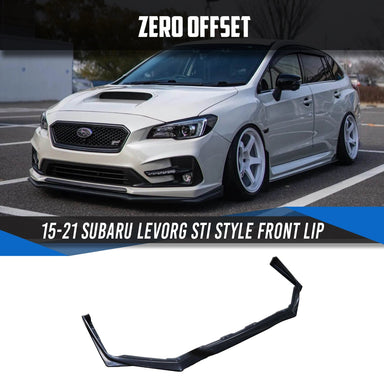 Zero Offset  STI Style Front Lip for 15-21 Subaru Levorg (STI Bumper) - MODE Auto Concepts