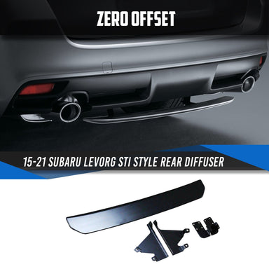 Zero Offset  STI Style Rear Diffuser for 15-21 Subaru Levorg - MODE Auto Concepts