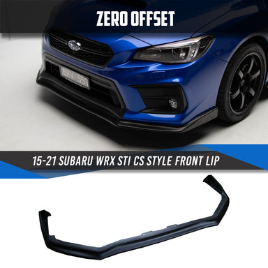 Zero Offset  CS Type-1 Style Front Lip for 18-21 Subaru WRX - MODE Auto Concepts