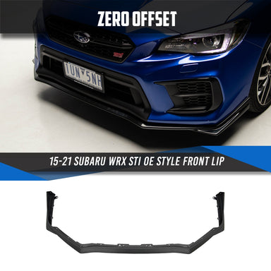 Zero Offset  STI V2 Style Front Lip for 15-21 Subaru WRX - MODE Auto Concepts