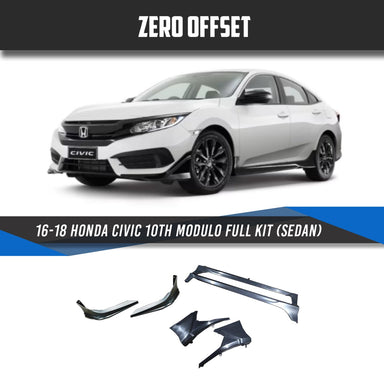 Zero Offset  Modulo Style Full Kit for Honda Civic FC 10th Gen (Sedan) 16-18 - MODE Auto Concepts