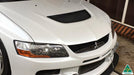 Lancer Evolution IX Front Lip Splitter With Support Rods - MODE Auto Concepts