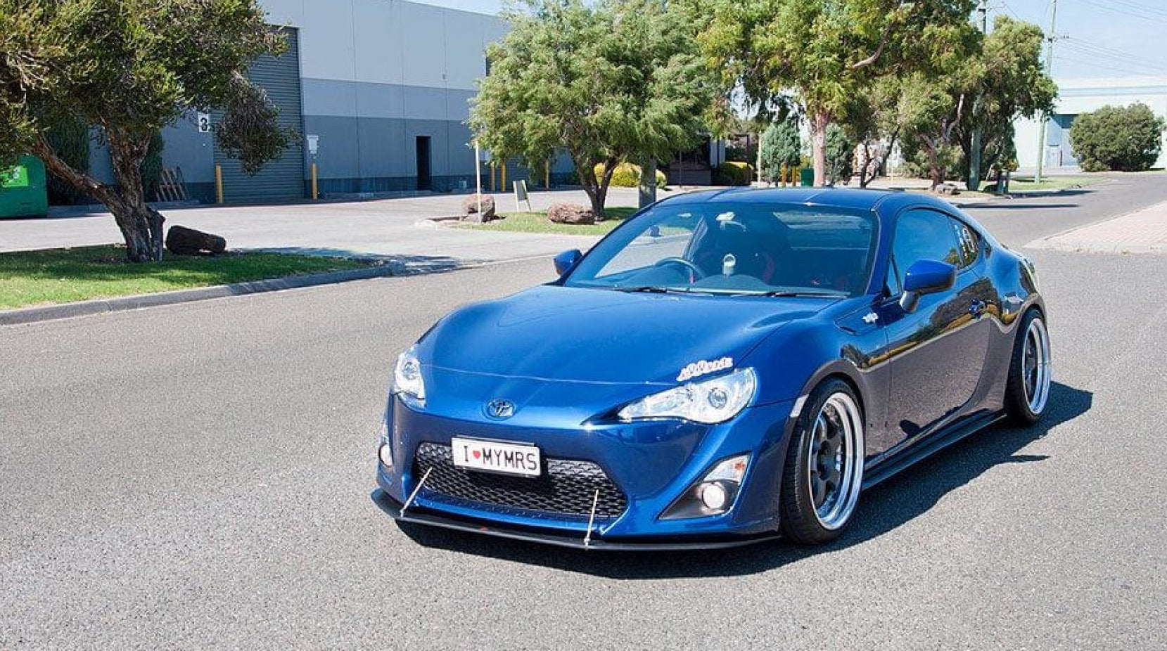 Toyota 86 (GT86/FT86) Front Lip Splitter V2 (With Support Rods) - MODE Auto Concepts