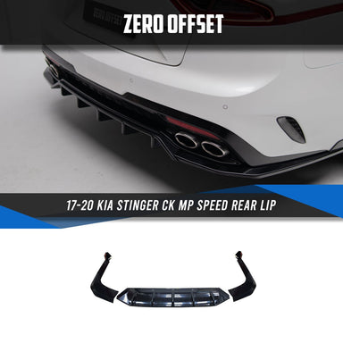 Zero Offset  MP Speed Style Rear Lip for 17-20 KIA Stinger CK - MODE Auto Concepts