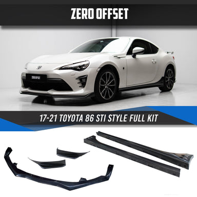 Zero Offset  STI Style Full Kit for 17-21 Toyota 86 - MODE Auto Concepts