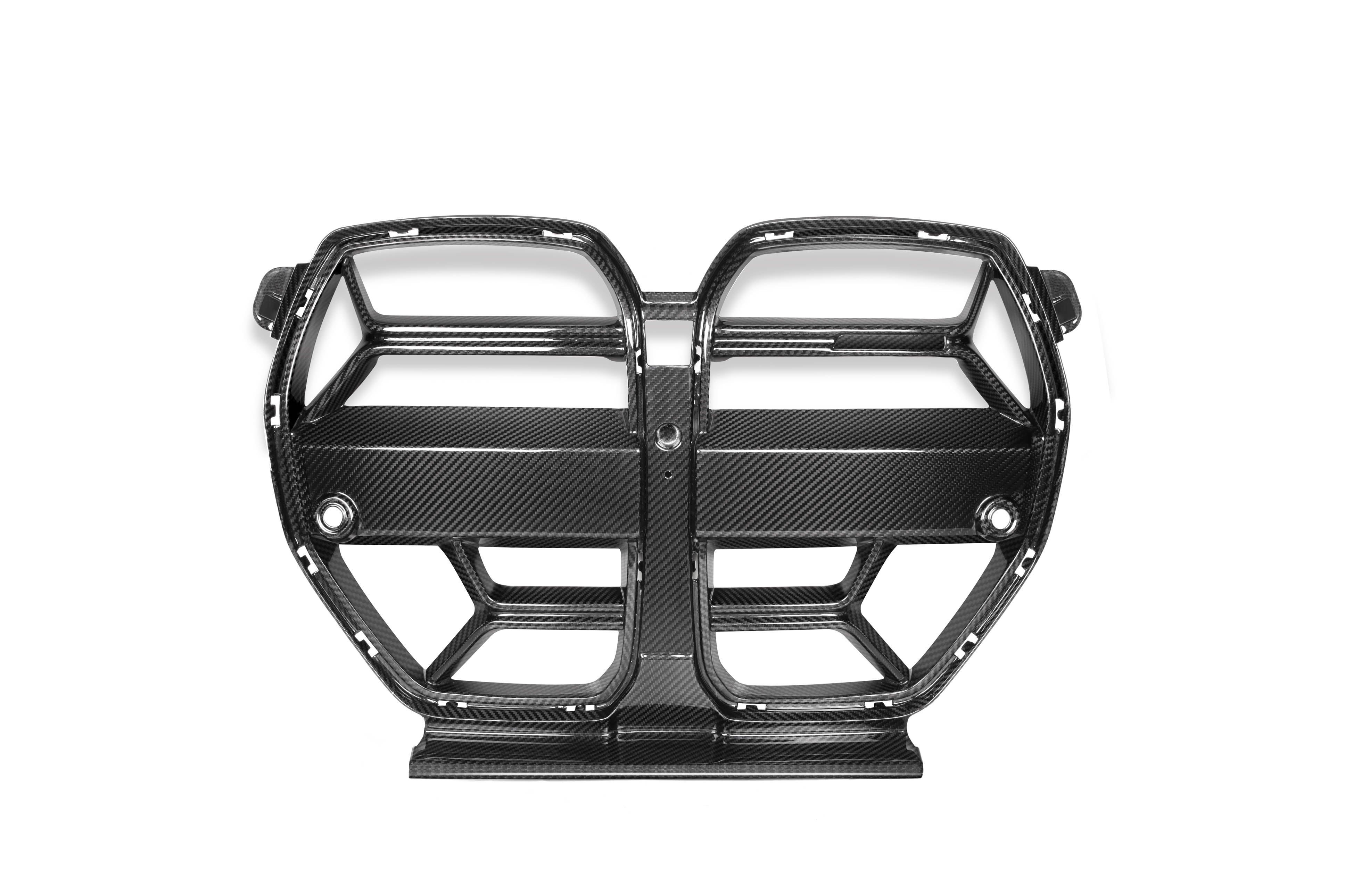 Zero Offset  CSL Style Pre Pregged Dry Carbon Grill For BMW M3 G80 G81 / M4 G82 G83 without ACC 20+ - MODE Auto Concepts