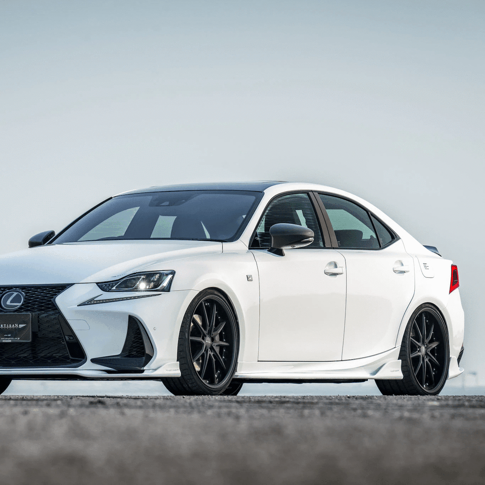 Zero Offset  Artisan Style Side Skirts for Lexus IS250 IS200T IS350 14-20 - MODE Auto Concepts
