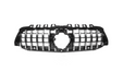 Zero Offset  AMG Panamericana Style Grille for Mercedes A Class W177 Hatch / V177 Sedan 19-23 - Silver - MODE Auto Concepts
