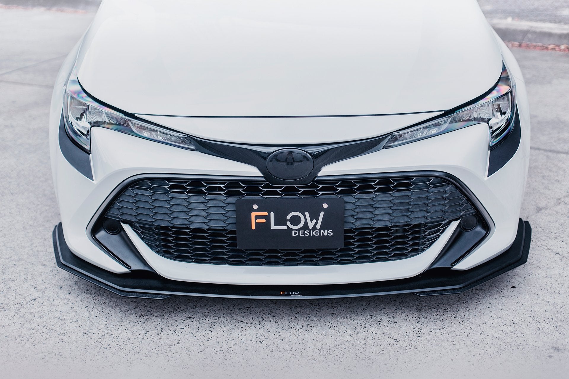 Toyota Corolla MZEA12R/ZWE211R 2018+ Front Lip Splitter Extensions (Pair) - MODE Auto Concepts