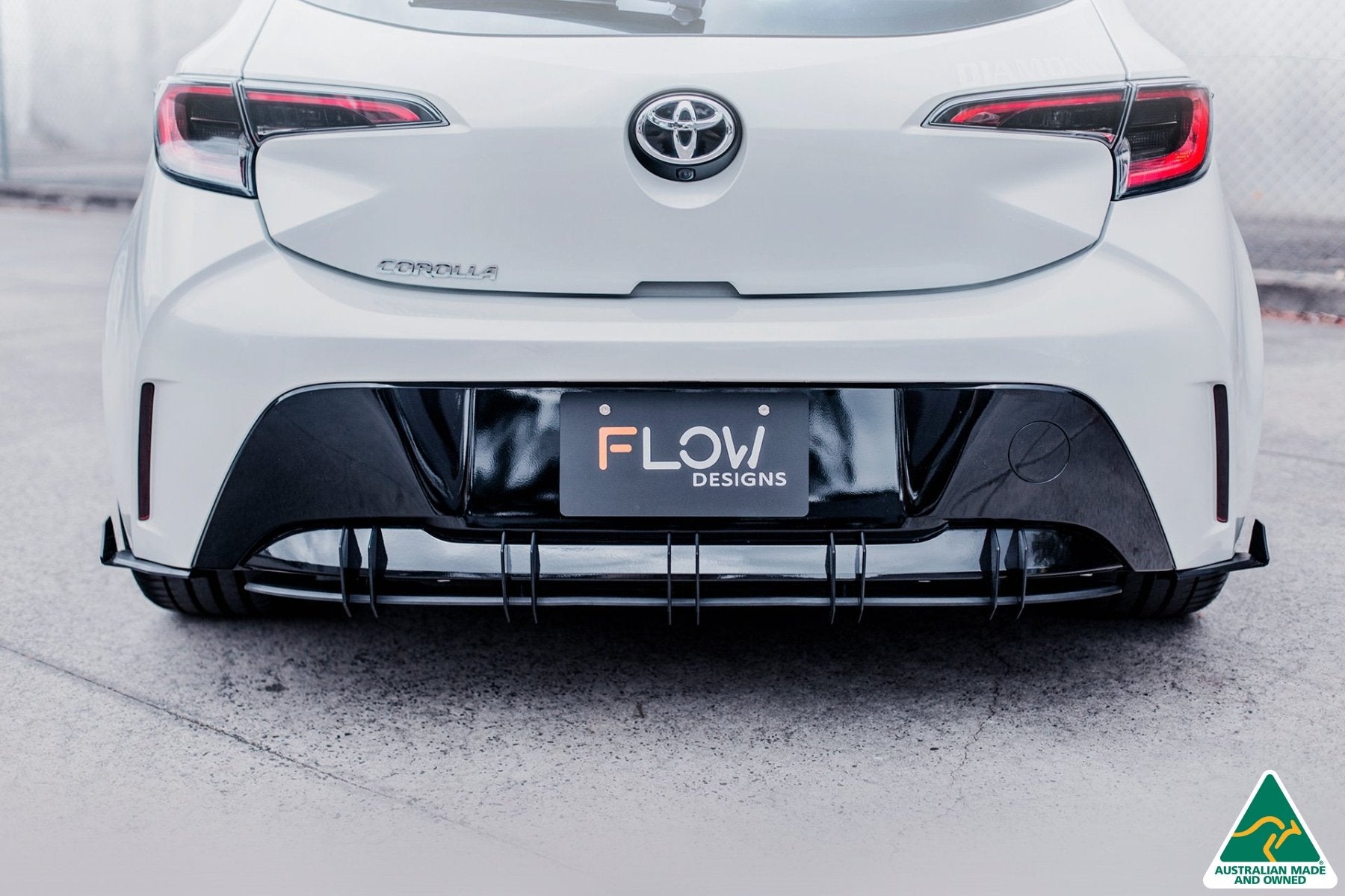 Toyota Corolla MZEA12R/ZWE211R 2018+ Flow-Lock Rear Diffuser - MODE Auto Concepts