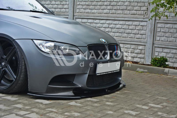 Maxton Design Front Splitter + Side Skirts BMW M3 E92 / E93 (Preface Model Fits M Performance Splitters) - MODE Auto Concepts