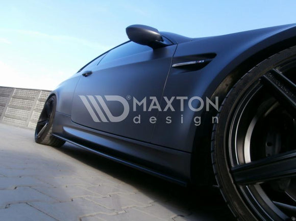 Maxton Design Front Splitter + Side Skirts BMW M3 E92 / E93 (Preface Model Fits M Performance Splitters) - MODE Auto Concepts