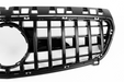 Zero Offset  AMG Panamericana Style Grille for Mercedes A Class W176 13-15 - Black - MODE Auto Concepts