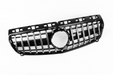 Zero Offset  AMG Panamericana Style Grille for Mercedes A Class W176 13-15 - Silver - MODE Auto Concepts