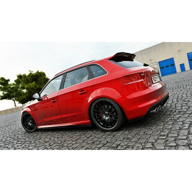 Maxton Design Spoiler Cap Audi S3 8V / A3 S-Line 8V Hatch Back - MODE Auto Concepts